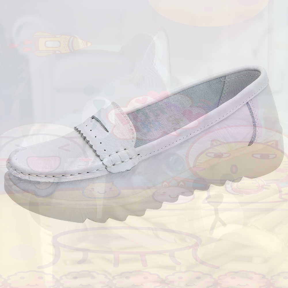 Office Pro Tech - Mocassin Rijden Tienersneakers Skateboarden Damesschoenen Zilver