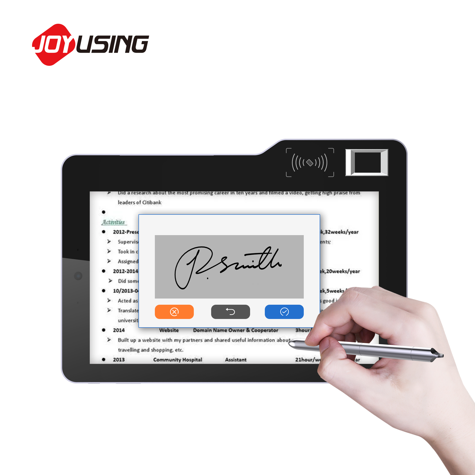 Drawing Pad Signature - 10 inch Android tablet, Android tablet