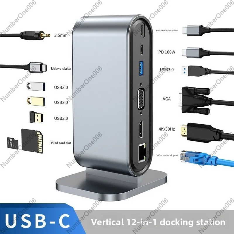 12-poorts verticaal USB dockin - Multi Port Usb Hub recensie en prijs