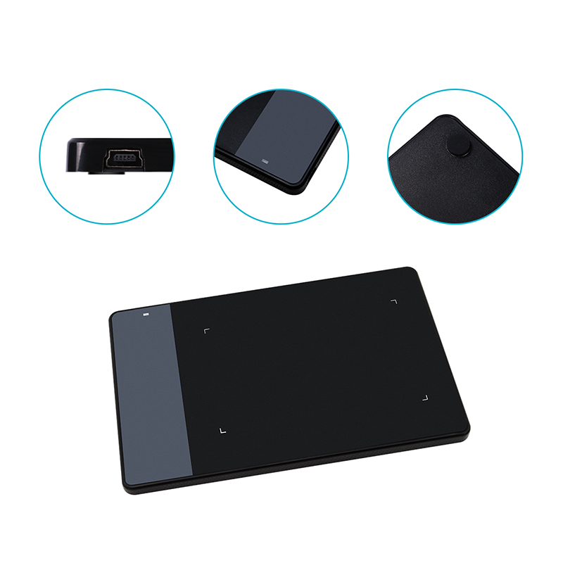 HUION 420 grafische tablet 4x2 - Drawing Pad Signature recensie en prijs