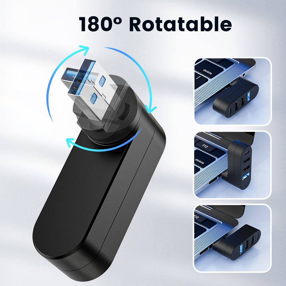 4-poorts Multi USB 2.0 HUB Min - Multi Port Usb Hub recensie en prijs