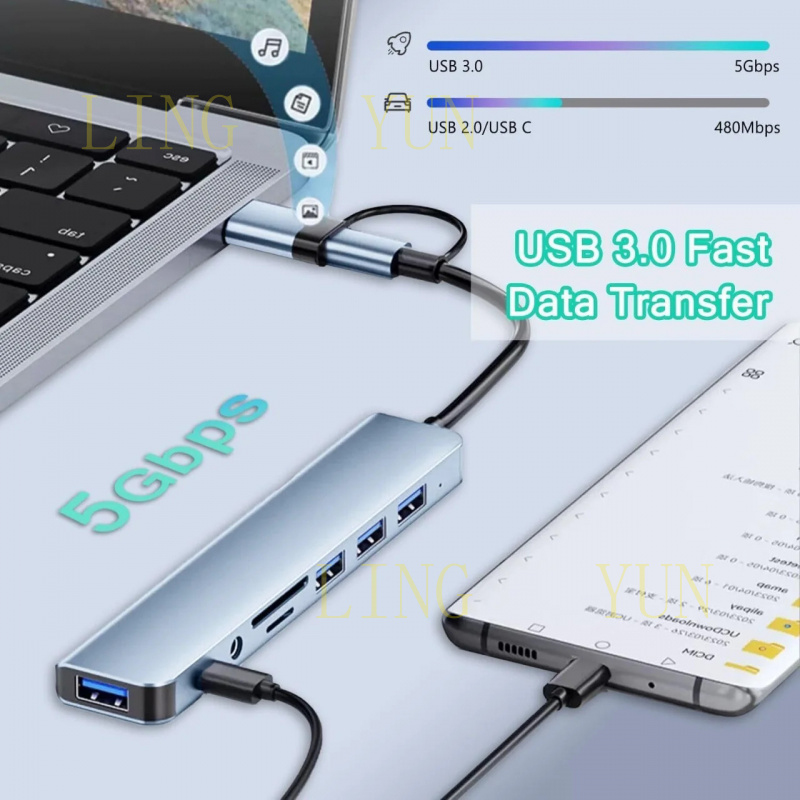 Z Type C HUB USB HUB USB 3.0 U - Multi Port Usb Hub recensie en prijs
